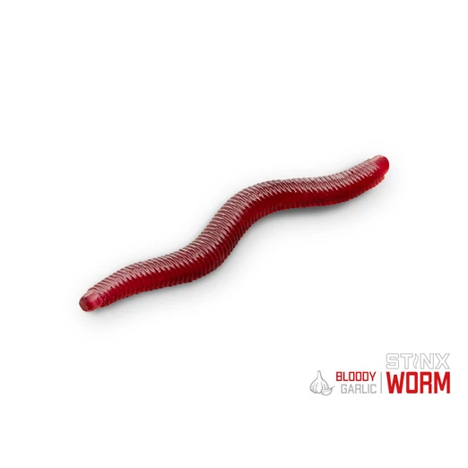 Delphin B! StinxWORM Garlic 50db 4cm BLOODY műgiliszta