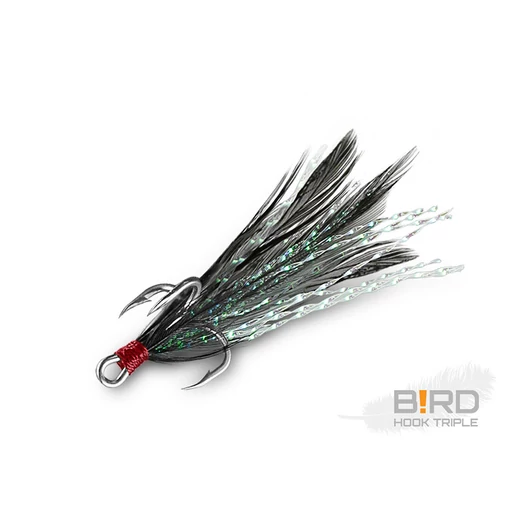 Delphin B!RD Hook TRIPLE 3db 08 hármas horog