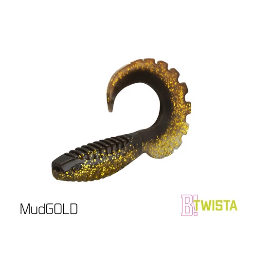 Delphin TWISTA UVs 6x 5db 8cm MudGOLD Duopack box