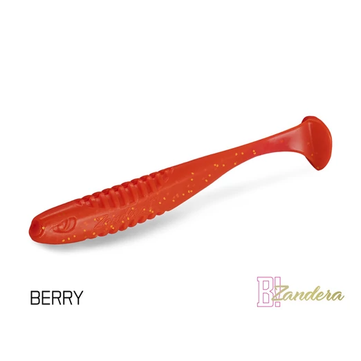 Delphin ZANDERA UVs 5db 15cm BERRY gumihal
