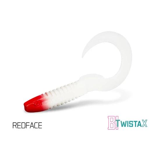 Delphin TwistaX Eeltail UVs 5db 15cm REDFACE gumihal