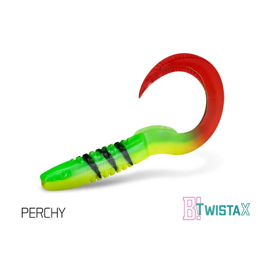 Delphin TwistaX Eeltail UVs 5db 15cm PERCHY gumihal