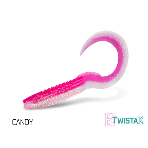 Delphin TwistaX Eeltail UVs 5db 15cm CANDY gumihal