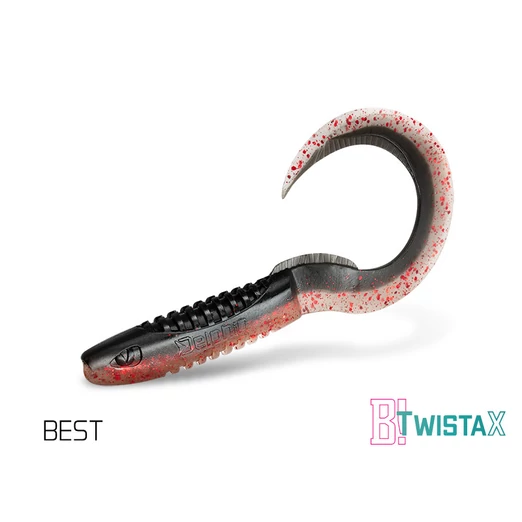 Delphin TwistaX Eeltail UVs 5db 6cm BEST gumihal