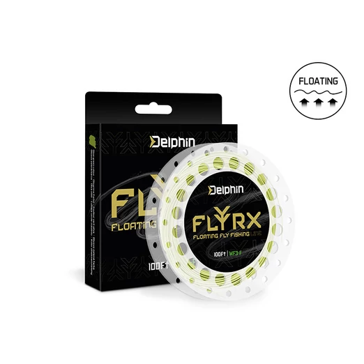 Delphin FLYRX fonott legyező zsinór WF4-F 100 FT