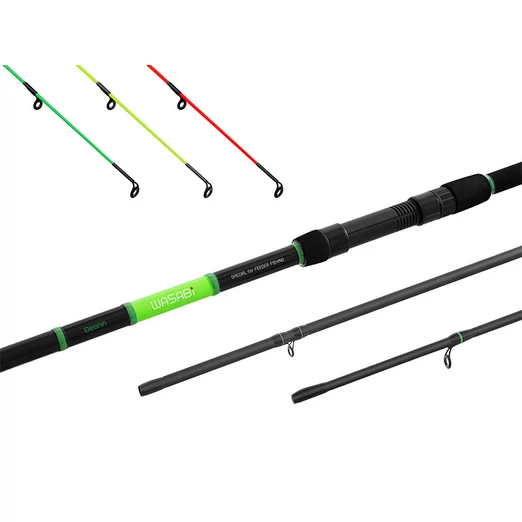 Delphin WASABI Feeder NXT 330cm 100g 3 rész feeder bot