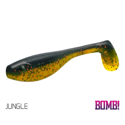 Delphin BOMB! Fatty 5db 10cm JUNGLE gumihal
