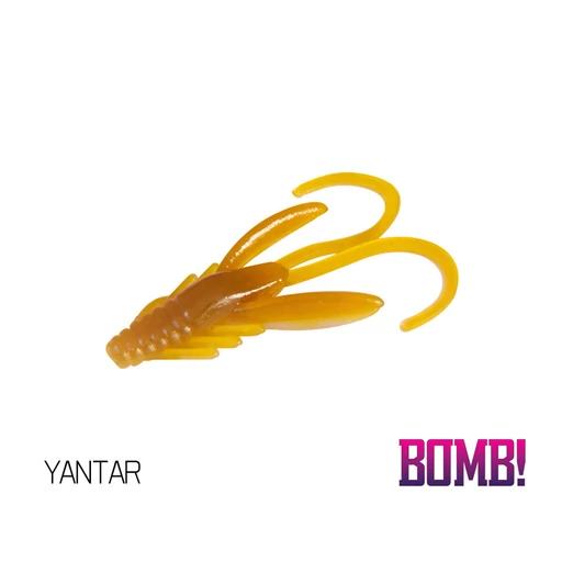 Delphin BOMB! Nympha 10db 2,5cm YANTAR gumihal