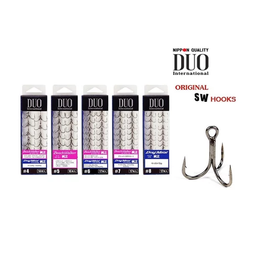 Duo Original SW #5 hármas horog 16 db/csg
