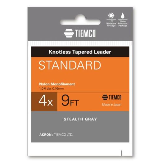 Tiemco Standard Tapered Leader 9ft 7X vékonyodó legyező előkezsinór