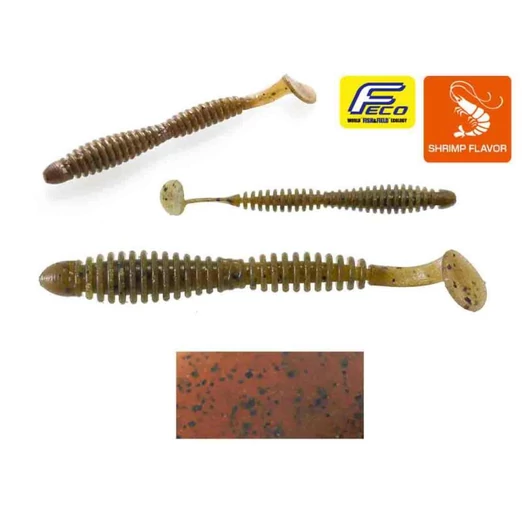 Tiemco Locoism Flexy 3" 7,6cm Color 102 lágy műcsali 9 db/csg