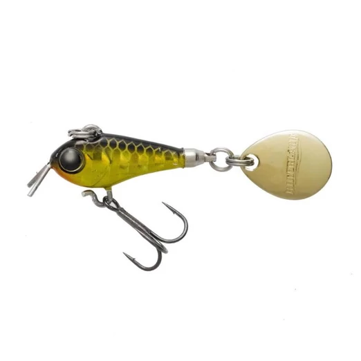 Tiemco Riot Blade 30mm 14g 02 Holo Gold Black spinnertail