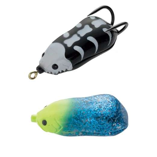 Tiemco Vajra Frog HSP-55 Hooking Special 5,5cm 16,5gr 18 Yellow Head/Blue Glitter gumibéka