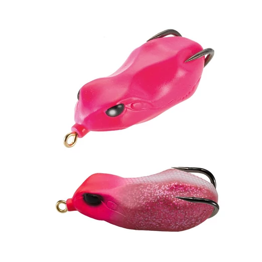 Tiemco Vajra Frog FRG-60 6cm 33 Triple Pink gumibéka