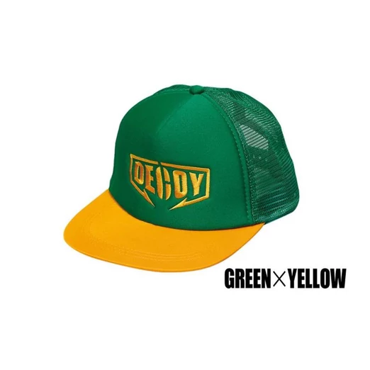 Decoy DA-17 Flat Mesh zöld-sárga sapka