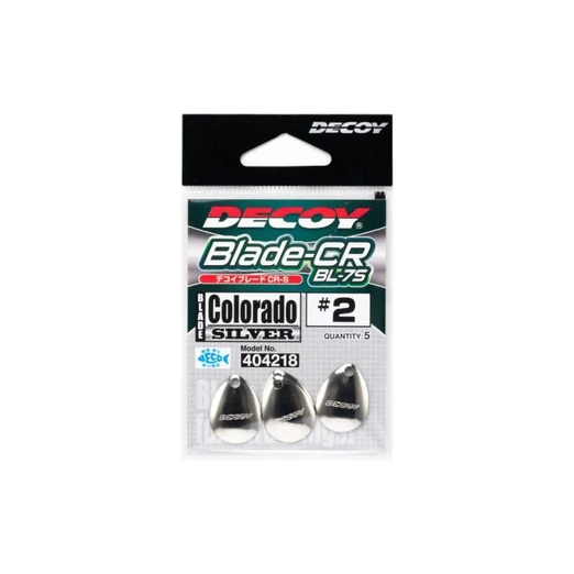 Decoy BL-7S CR Colorado Silver 1 Spinner Blade 5 db/csg