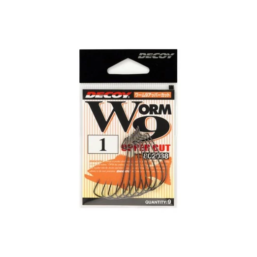 Decoy Offset Worm 9 Upper Cut 4 horog 9 db/csg