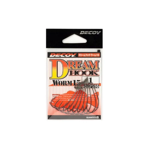 Decoy Offset Worm 15 Dream 3/0 horog 7 db/csg