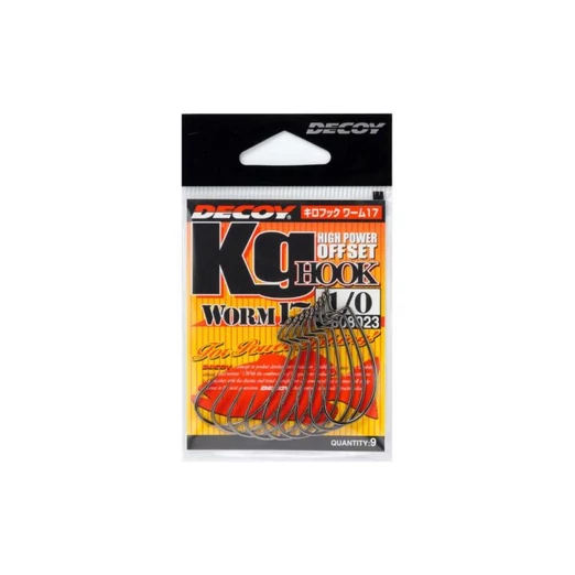 Decoy Offset Worm KG 17 2 horog 9 db/csg