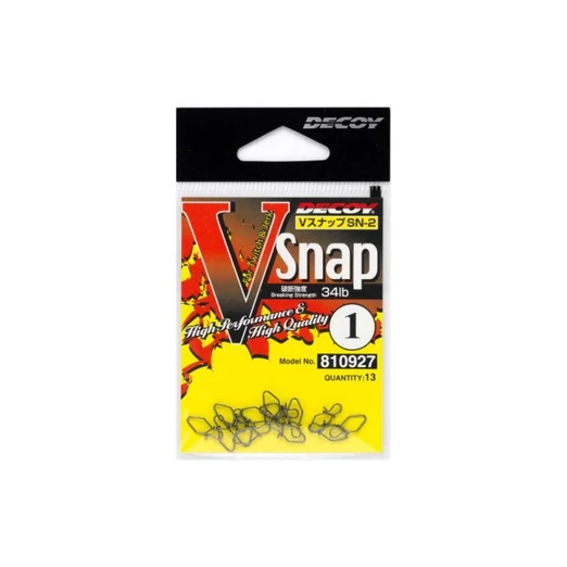 Decoy SN-2 V Snap 1 34lbs kapocs 13 db/csg