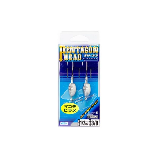 Decoy SV-33 Pentagon Head #5/0 28gr jigfej 2 db/csg