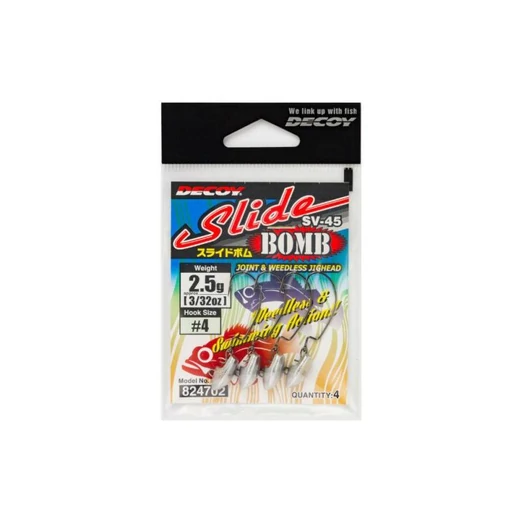 Decoy Offset SV-45 Slide Bomb #6 1,5gr jigfej 4 db/csg