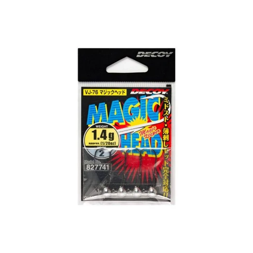 Decoy VJ-76 Magic Head #3 1,4gr jigfej 4 db/csg
