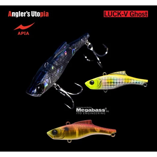 APIA LUCK-V GHOST 65mm 15gr 12 Red Gold Konosiro wobbler