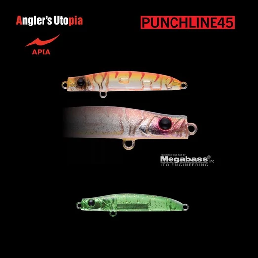 APIA PUNCH LINE 45 3gr 45mm 13 Cabra fire Fly wobbler