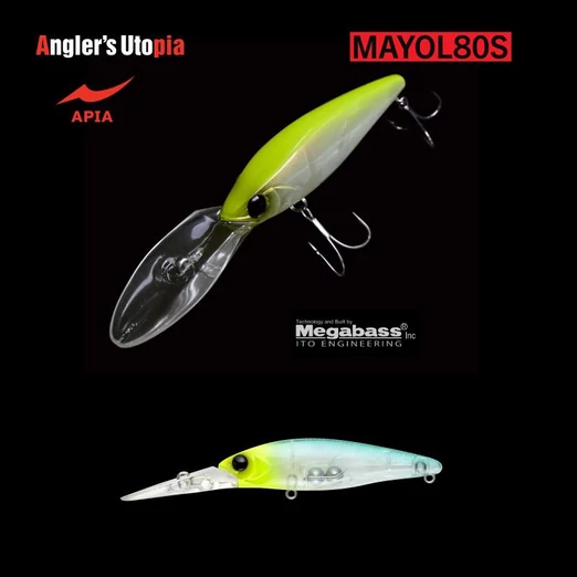 APIA MAYOL 80S 80mm 15gr 09 CH Mojito wobbler