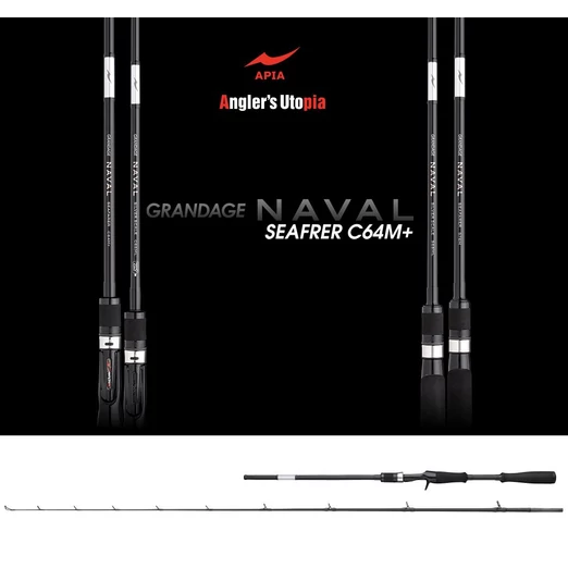 APIA GRANDAGE NAVAL SEAFARER C64M+ CAST 1,93m 10-42gr pergető horgászbot