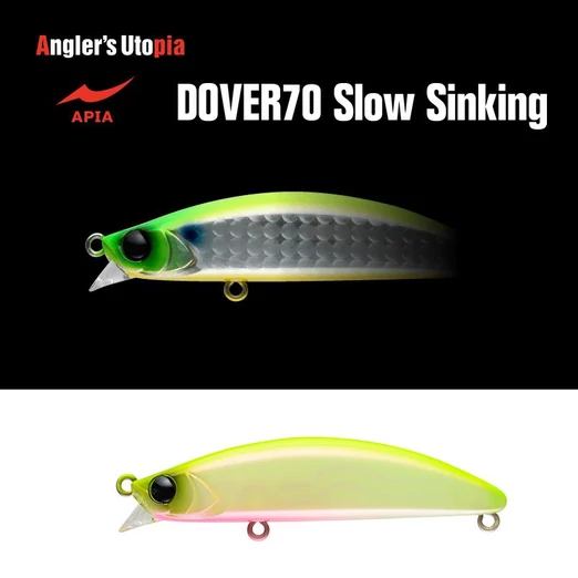 Apia Dover 70 Slow Sinking 70mm 10gr 02 Chart Back Pearl wobbler