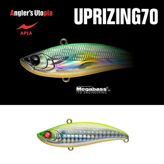 Apia Uprizing 70HW 18gr 70mm 06  LGH Chart Back wobbler