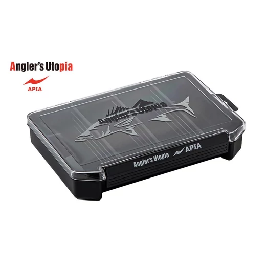 Apia Lock on the Top Lure Box 205x145x40mm Black csalisdoboz
