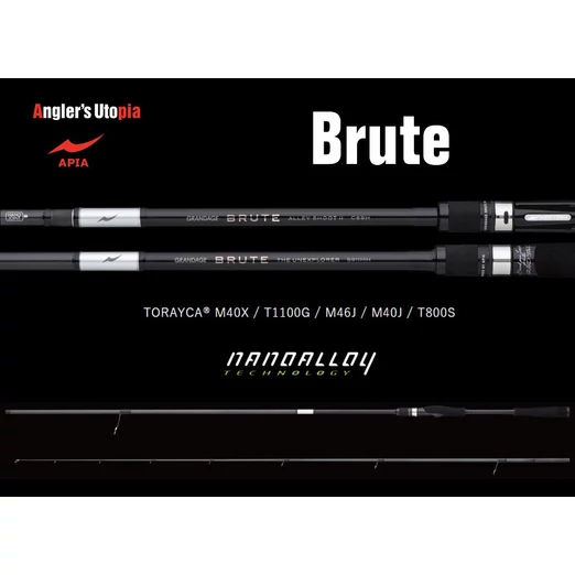 Apia Grandage BRUTE LUCIUS S83MH 2.53m 7-47gr pergető bot