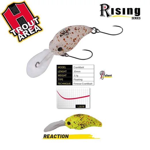 Herakles ASU 35F 3,5cm 3,1gr Reaction wobbler