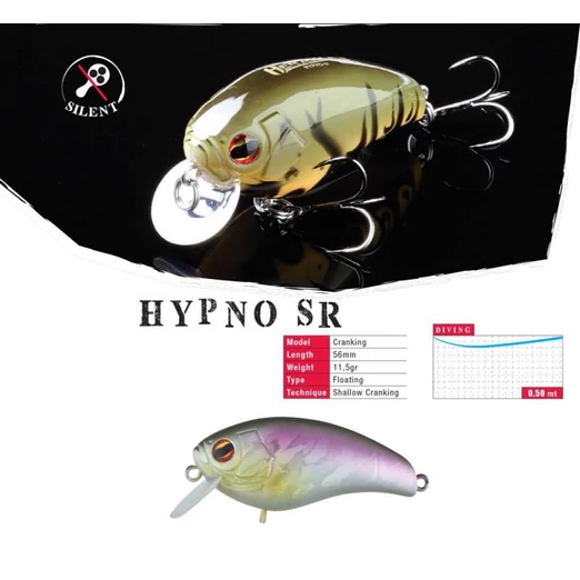 Herakles Hypno-SR F 5,6cm 11,5gr Matt Sunny wobbler