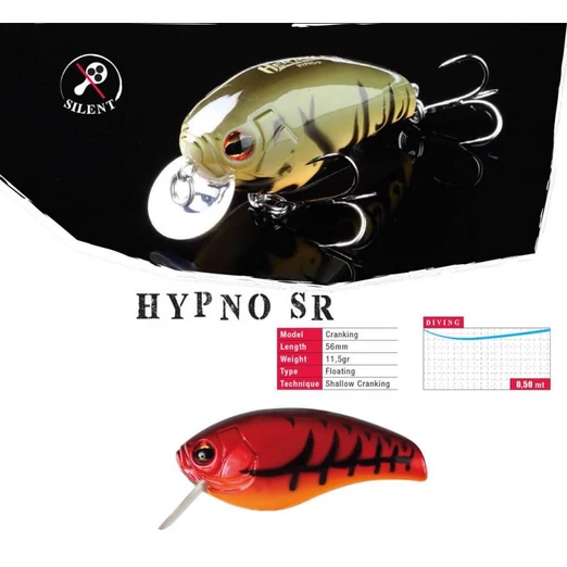 Herakles Hypno-SR F 5,6cm 11,5gr Red Craw wobbler