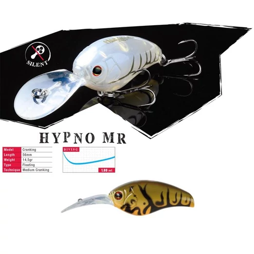 Herakles Hypno-MR F 5,6cm 14,5gr Brown Craw wobbler