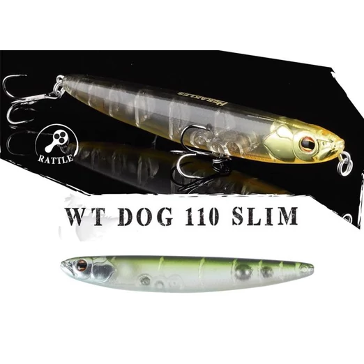 Herakles WT-Dog 110 Slim 11cm 13,5gr Flash Ayu wobbler