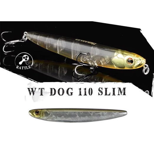 Herakles WT-Dog 110 Slim 11cm 13,5gr Alburno Flash wobbler