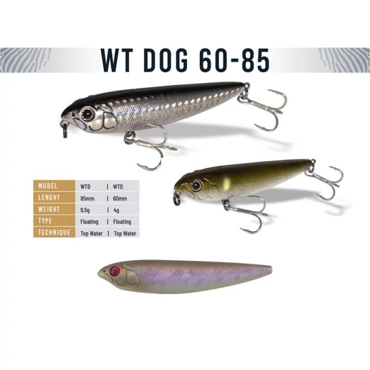 Herakles WT-Dog 60 6cm 4gr Matt Sunny wobbler