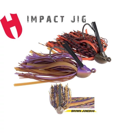Herakles Jig Impact 5/8oz 17,5gr Brown/Junebug műcsali
