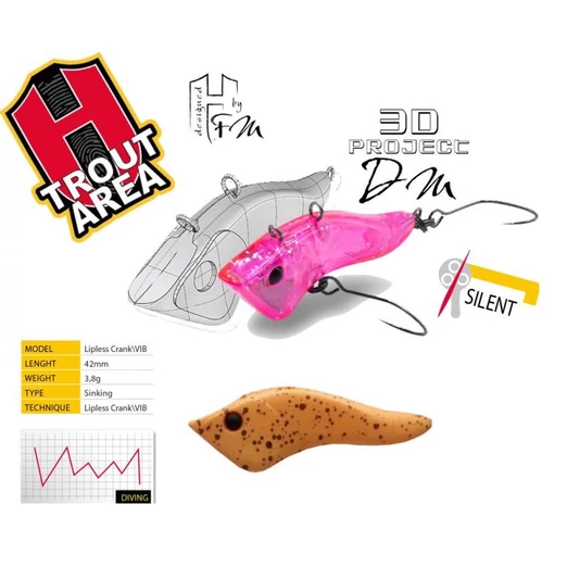 Herakles Hybrid S 4,2cm 3,8gr Hungry wobbler