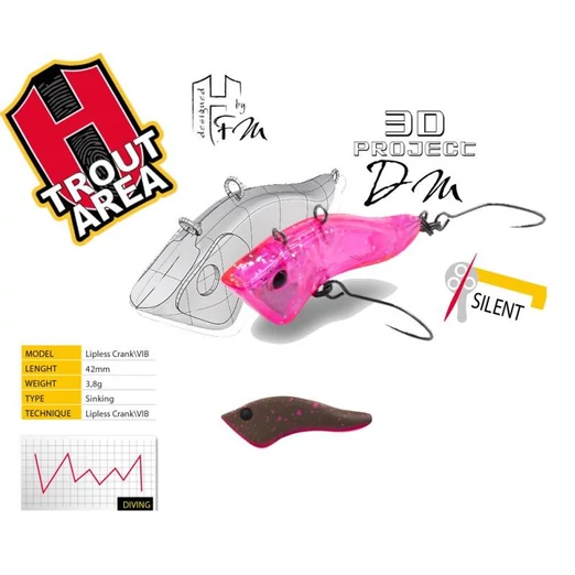 Herakles Hybrid S 4,2cm 3,8gr BP Pellet wobbler