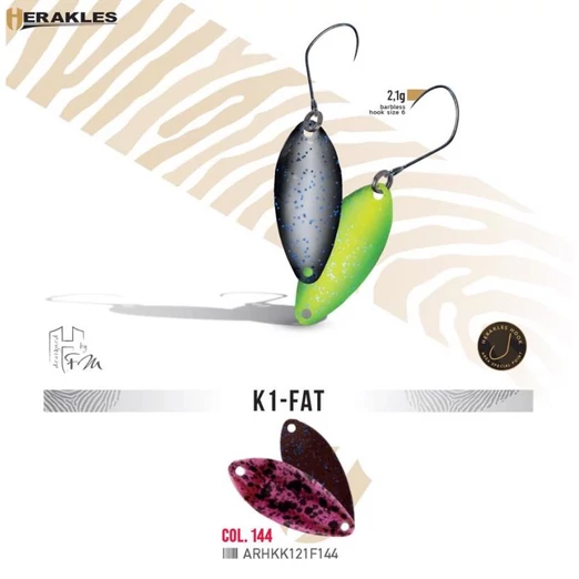 Herakles Area Spoon K1 Fat 2,1gr Color 144 kanál villantó