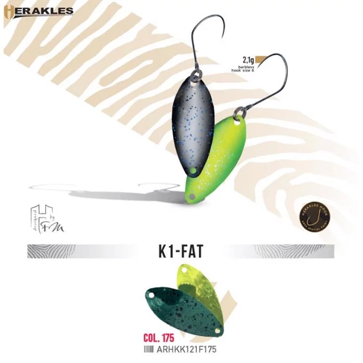 Herakles Area Spoon K1 Fat 2,1gr Color 175 kanál villantó