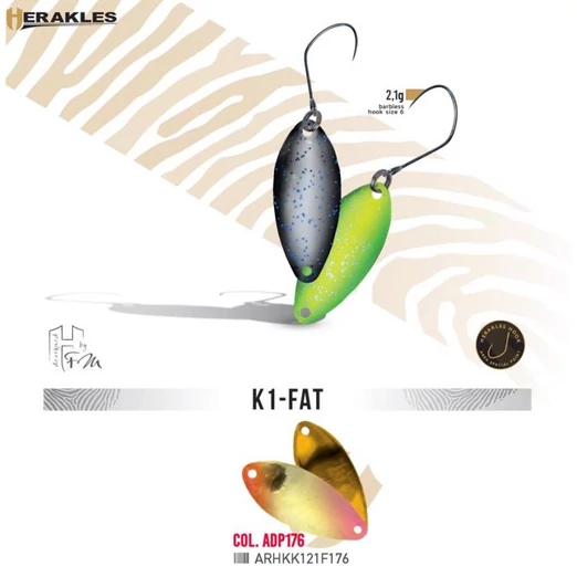 Herakles Area Spoon K1 Fat 2,1gr Color ADP176 kanál villantó