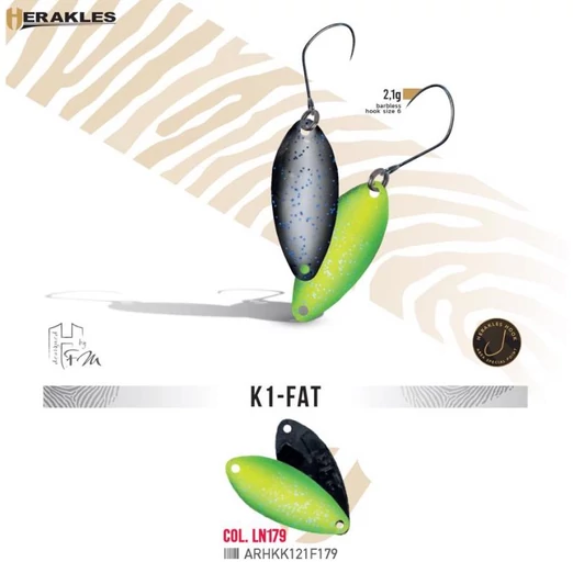 Herakles Area Spoon K1 Fat 2,1gr Color LN179 kanál villantó