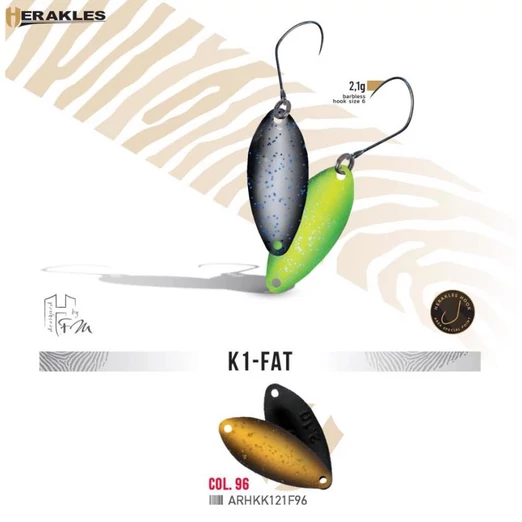 Herakles Area Spoon K1 Fat 2,1gr Color 96 kanál villantó